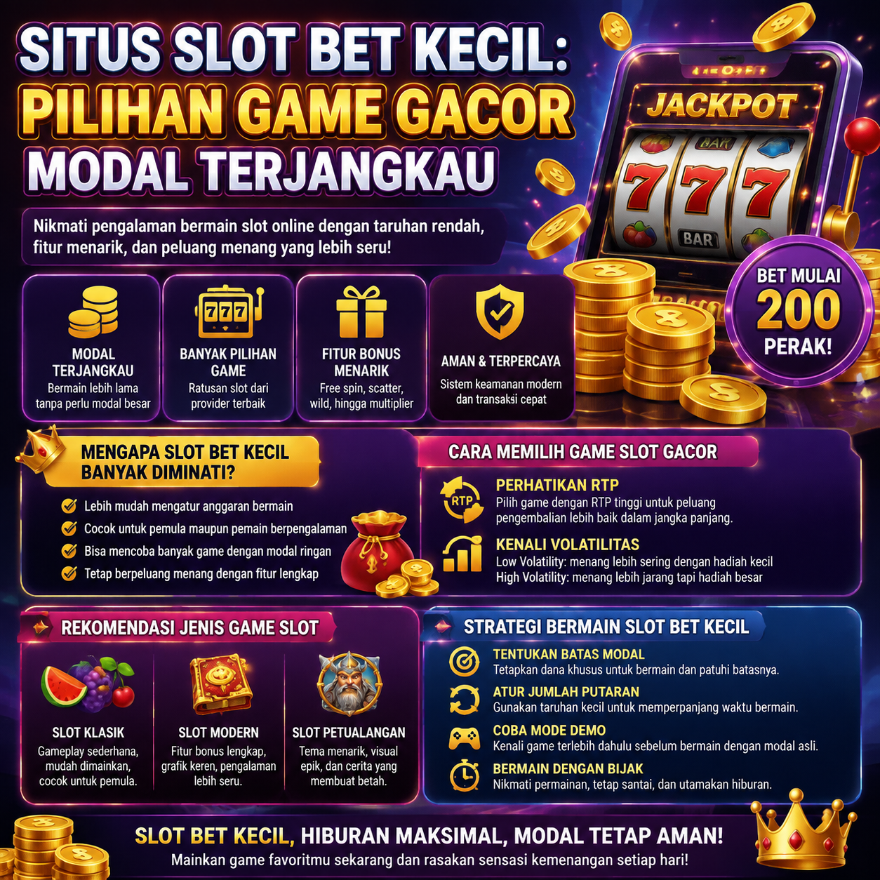 Situs Slot Bet Kecil